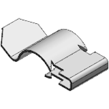 A08.01 Form D - Cable clip metal