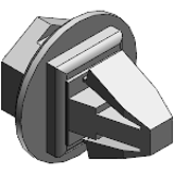 D12.01 Form 3 - Interior trim clip (head not round)