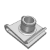 IMS 05000169BSPEED NUT M5 ZINC-PLATED UNCOLOURED PASSIVATED(0.69.5)